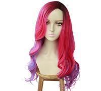 Perruque de cosplay Anime Descendants Audreys pour Halloween, fête, carnaval, vie nocturne, concerts, mariages