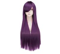 Perruque de Cosplay Anime Doki Doki Literature Club Yuri Perruques Synthétiques pour Fête Cosplay Halloween
