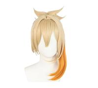 Perruque de cosplay Anime Genshin Impact Yoimiya pour Halloween, fête, carnaval, vie nocturne, concerts, mariages