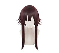 Perruque de cosplay Anime God's Blessing on This Wonderful World ! Megumin Perruque courte marron avec bonnet de perruque gratuit pour fête, quotidien, Halloween, cosplay