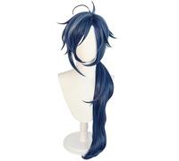 Perruque de cosplay Anime Kaeya Genshin Impacts pour Halloween, fête, carnaval, vie nocturne, concerts, mariages