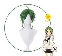 Perruque de cosplay anime Mushoku Tenseei Sylphiette Greyrat Cosplay verte courte réincarnation au chômage + perruque casquette synthétique fête de cheveux