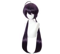 Perruque De Cosplay Anime Pour Femme Pour Izumi Kyouka Perruques De Cheveux Synthétiques Longues Violettes Résistantes À La Chaleur Unisexe Fête De Noël Halloween