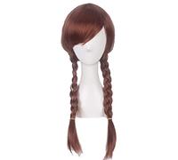 Perruque de cosplay d'anime Anna Princess perruques synthétiques pour fête de cosplay d'Halloween