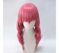 Perruque de cosplay d'anime - Blend S Miu Amano - 2 tresses rouges - Avec bonnet gratuit - Pour Noël, carnaval, Halloween, cosplay