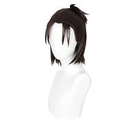 Perruque de cosplay Eren Jaeger Anime Perruques synthétiques pour fête de cosplay d'Halloween