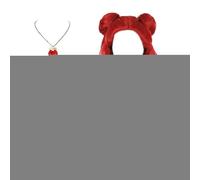 Perruque de cosplay rouge - cheveux pour fêtes d'Halloween, coiffures confortables du festival, accessoire de maillot de bain en costume | avec bracelet pour école visage