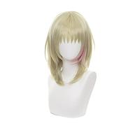 Perruque de cosplay Wonder Egg Priority Rika Kawai - Cheveux synthétiques courts résistants à la chaleur - Pour femme - Pour jeux de rôle