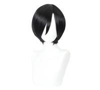 Perruque De Costume D'anime Unisexe Pour La Fête Costumée D'halloween Synthétique Résistante À La Chaleur Des Cheveux D'ada Wong