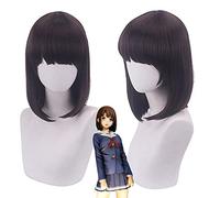 Perruque de déguisement pour Halloween, fête de Noël, comment élever un passant, héroïne, Kato Megumi, Saint Megumi, cosplay quotidien