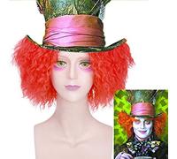 Perruque de déguisement pour Halloween, Noël, fête costumée Dreaming in Wonderland 2 Chapelier fou