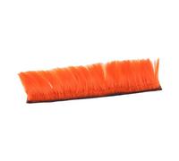 Perruque de moto Skinhead Mohawk pour casque punk Orange