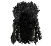 Perruque de Pirate Longues Perruques Bou s Costume de Pirate Hommes Costume Capitaine Homme pour Halloween Cosplay Fête Hommes Capitaine Homme Halloween