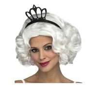 Perruque De Reine Blanche 3ème Âge Multicolore