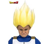 Perruque De Saiyan Vegeta De Dragon Ball En Boîte Pour Enfant (Taille Unique Enfants) Multicolore
