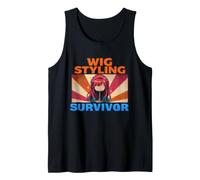 Perruque de survivant Cosplay Humour pour Anime, Manga, Comics Débardeur