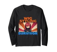 Perruque de survivant Cosplay Humour pour Anime, Manga, Comics Manche Longue