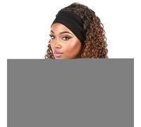 Perruque Deep Wave - Perruque longue et bou de cheveux humains avec dentelle frontale, filet respirant, coupe réglable, coiffure naturelle, matière douce et durable | Cheveux à la mode