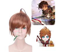 Perruque d'Halloween tendance pour fête de Noël King Game Glory Cos Li Bai Qinglian Épée Fairy Wig Original Skin Li Bai