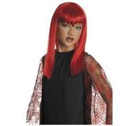 Perruque Diablesse Rouge - Enfant rouge G