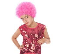 Perruque Disco Enfant Rose Multicolore