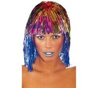 Perruque Disco Lamée Multicolore 0 G