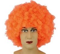 Perruque disco orange flashy multicolore G