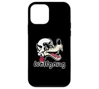 Perruque du 18ème siècle avec Le nom de Loup Wolfgang et Mozart Coque pour iPhone 12 Mini