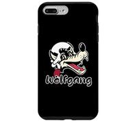 Perruque du 18ème siècle avec Le nom de Loup Wolfgang et Mozart Coque pour iPhone 7 Plus/8 Plus