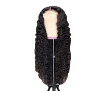 Perruque En Dentelle HD - Perrque De Cheveux Humains Bouclés, Densité 150%, Ligne De Cheveux Naturelle Ondulée | Perruque Lace Front Wig Sans Colle Brésilienne, Cheeux Naturels Créatifs De Lo