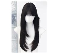 Perruque en Dentelle Perruque longue et lisse de style coréen for une utilisation quotidienne Perruques Pour Femmes