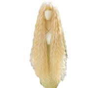 Perruque en Dentelle Perruque synthétique naturelle for femme avec cheveux bouclés et franges longues et créatives, idéale for les voyages quotidiens et les fêtes Perruques Pour Femmes