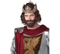 Perruque et Barbe de Roi Médiéval 0 G