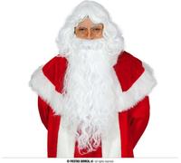 Perruque Et Barbe Extra Du Père Noël (Boîte Contai)