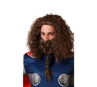 Perruque et Barbe Viking Homme