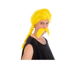 Perruque Et Moustache Ordralphabétix Astérix Et Obélix Jaune