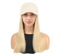 Perruque extensions avec Cap Long cheveux synthétiques droites pour les femmes démontable extensions de cheveux pas cher