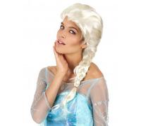 Perruque femme blonde avec tresse - Accessoire de mode - Intérieur