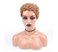 Perruque Femme Broisses à cheveux synthétiques courts for femmes noires coiffures courtes Perruques pour Femmes Morceau de Cheveux(02)