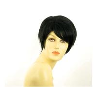 Perruque femme courte noir ELSA 1B