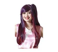 Perruque Femme Manga Violet/Rouge