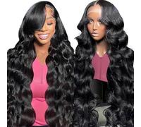 Perruque Femme Naturelle Brésilien 13x4 Lace Wig Human Hair Body Wave Wig Cheveux Humain 200% Density Glueless Wig Human Hair for Women Perruque Naturel Humaine 32 Pouces（80cm）