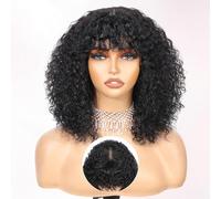 Perruque Femme Naturelle Brésilien 2x4 Water Wave Wig Human Hair Wig With Bnags Bouclée Cheveux Humain Deep Wave Glueless Wig Human Hair Pre Plucked With Baby Hair For Black Women 10 Pouces