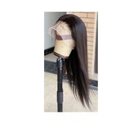 Perruque Femme Perruques Lace Front Wigs Full HD transparentes à 360°, cheveux humains brésiliens vierges, densité 150, couleur naturelle, for femmes hair wigs(18inch)