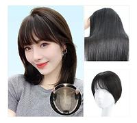 Perruque Femme Pièce de perruque for femme Haut de la tête Cheveux moelleux Augmenter les vrais cheveux Remplir les cheveux Invisible Aucune pièce de perruque de trace Perruques pour Femmes Morceau de