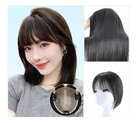 Perruque Femme Pièce de perruque for femme Haut de la tête Cheveux moelleux Augmenter les vrais cheveux Remplir les cheveux Invisible Aucune pièce de perruque de trace Perruques pour Femmes Morceau de
