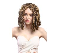 Perruque Femmes Carnaval Cosplay Gothique Lolita Baroque Crête Moyen or-Marron