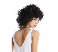 Perruque Femmes Carnaval Noir Bou répu Boucles Volume Afro Caraïbes Latina