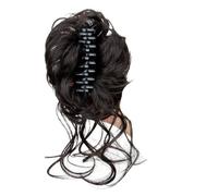 Perruque Femmes Courte Queue De Cheval Cheveux Bouclés Paresseux Vent Poignée Fleur Bourgeon Tête Boule Naturel Duveteux Longue Barbe Sac Usine(30T4#)