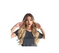 Perruque Femmes Perruques Longues Bouclés Ondulés Perruques Mixte Brun Perruques Synthétique Naturel Fluffy Perruque Perruque for la Fête Quotidienne Femmes